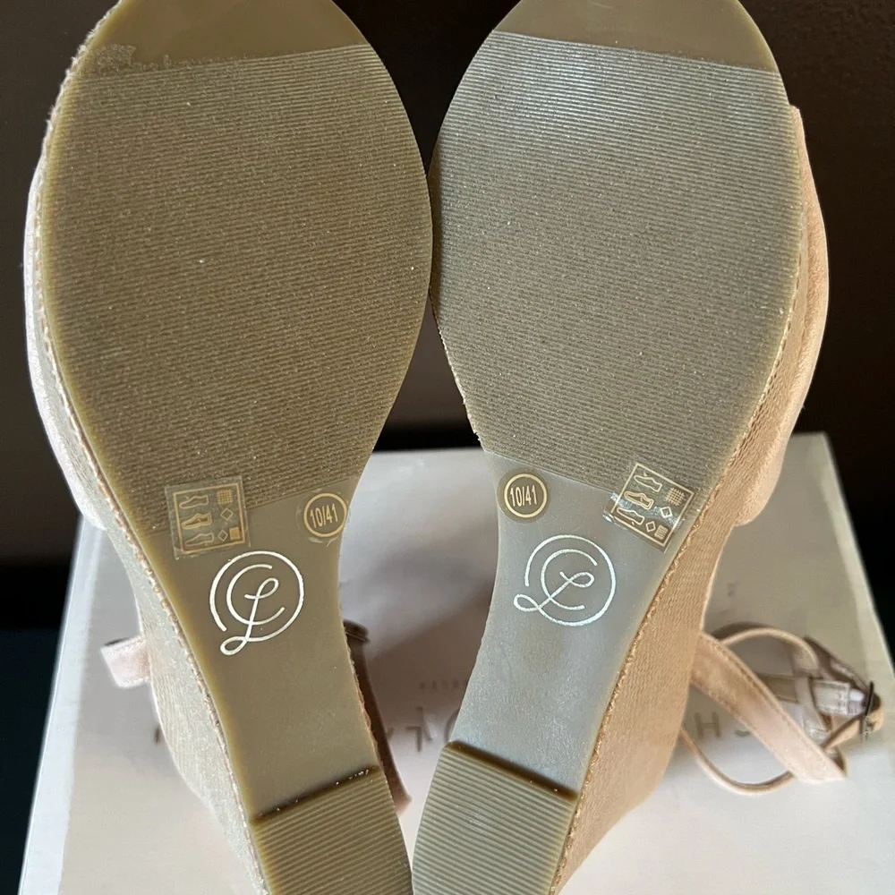 Chinese Laundry Women's Ankle Strap, Platform Wedge Sandal Sz 10M